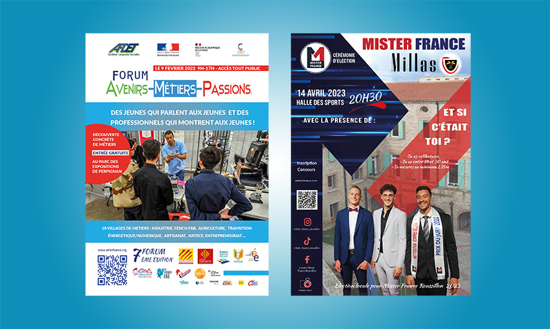 Création de visuels, support marketing et publicité à Perpignan